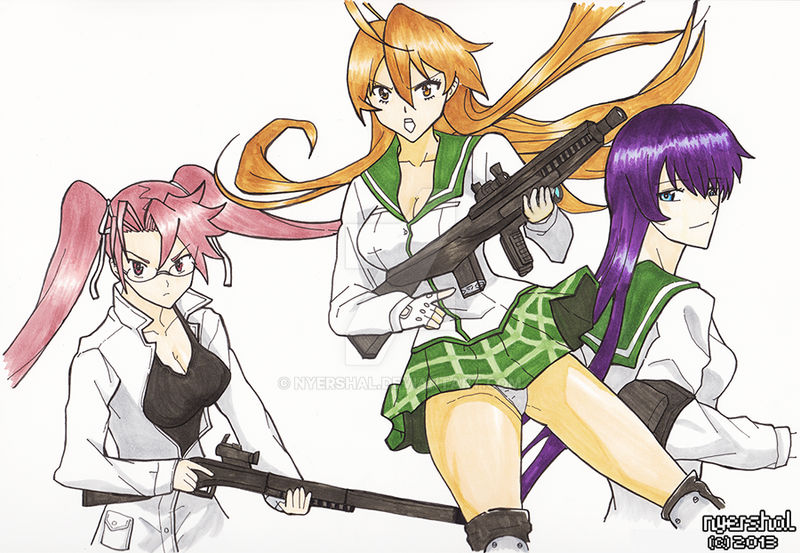 Rei,Saeko and Saya