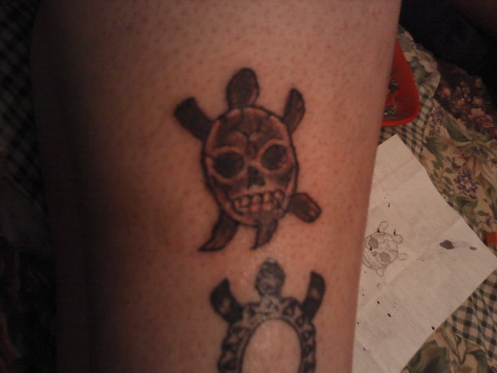 Skull Turtle Tattoo