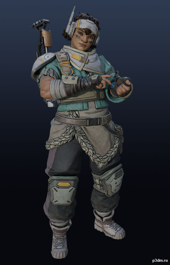 Vantage - Apex Legends 3D model by khalil1997 on DeviantArt