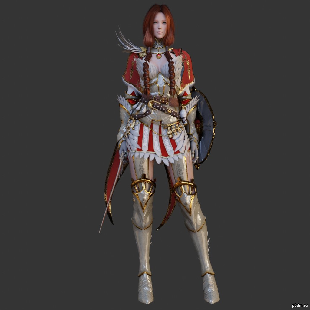 Valkyrie 3D model by khalil1997 on DeviantArt