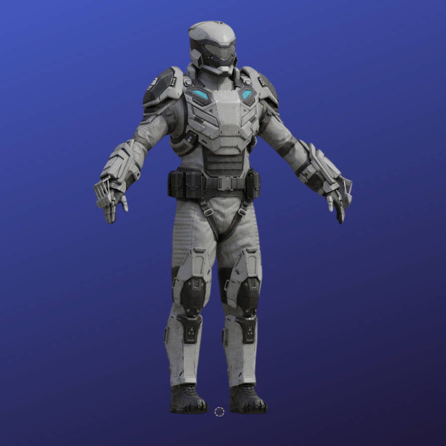 Silver Sable Armor Agent 3D model by khalil1997 on DeviantArt