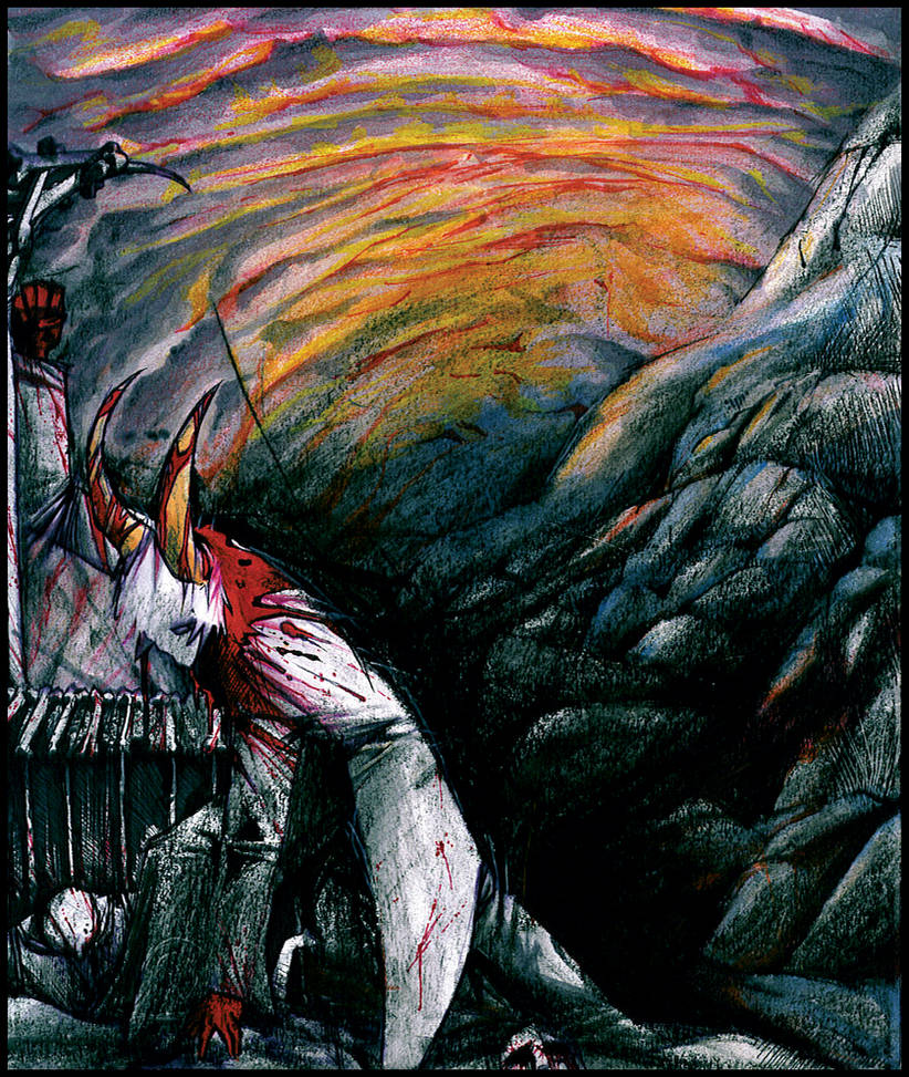 demon in lament by b33lz3bub