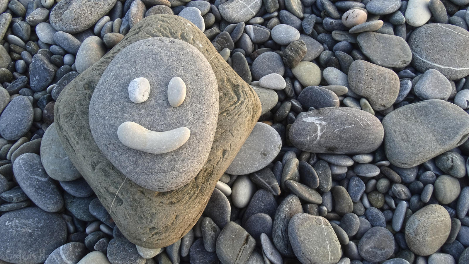 Stone Smiling Stone smile by SailorHom on DeviantArt