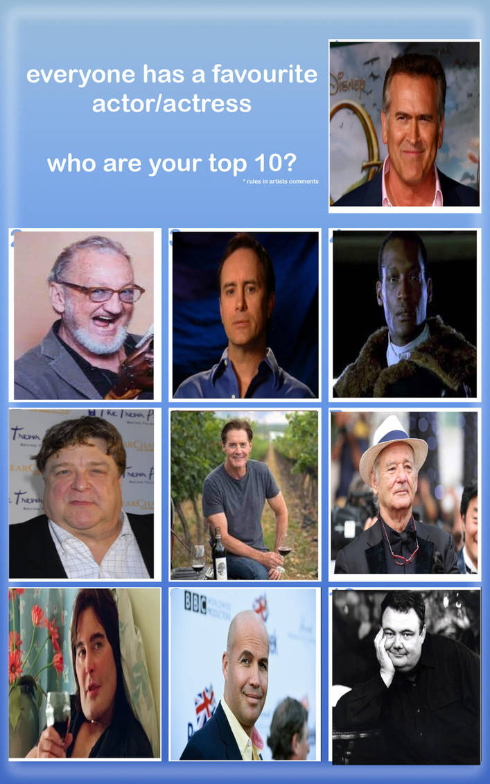 Actors Meme part 2. by monstermaster13 on DeviantArt