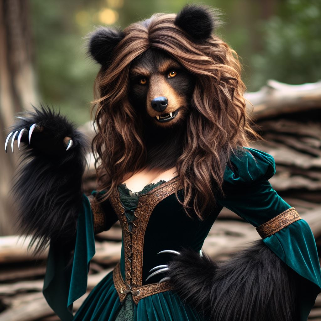 Werebear Buff Werebear Ellinor. by monstermaster13 on DeviantArt