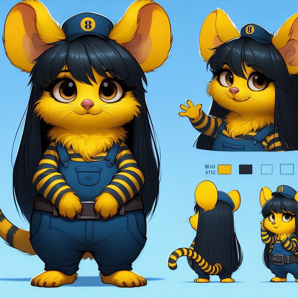 Mimi The Minionette Mouse. by monstermaster13 on DeviantArt