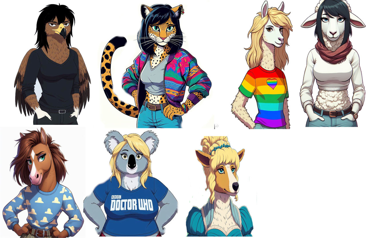 Animal Rails Girls Nile Road Animal-Girls. by monstermaster13 on DeviantArt