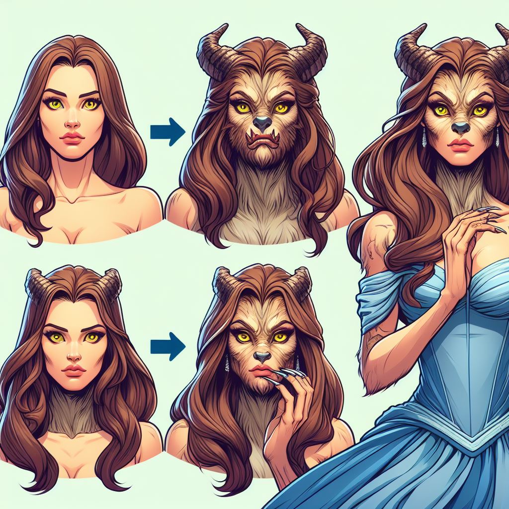 Beast Post Transformation Beastess Transformation. by monstermaster13 on DeviantArt