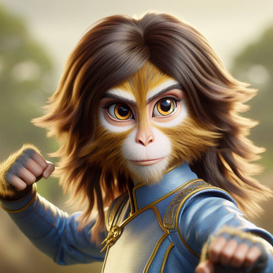 Monkey Martial Artist. by monstermaster13 on DeviantArt