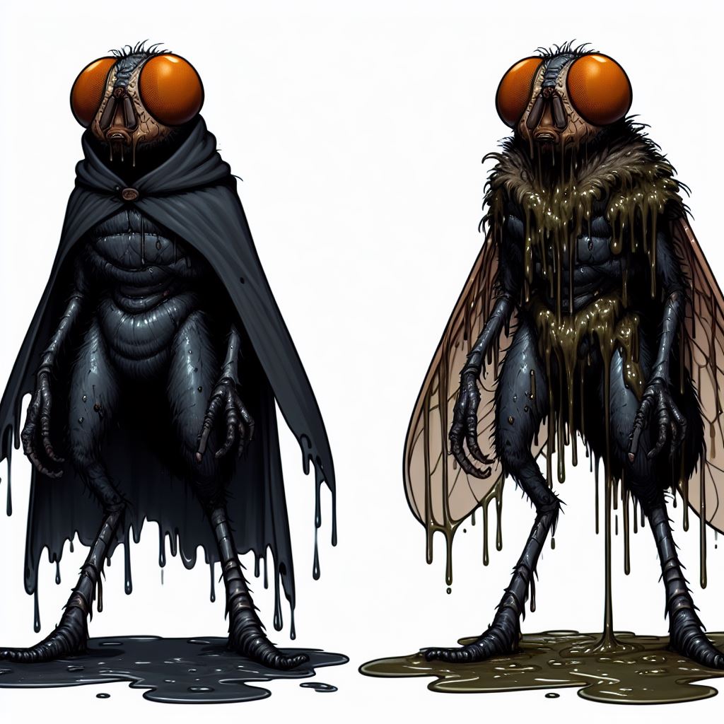 Mucusect the Anthro Fly Monster. by monstermaster13 on DeviantArt