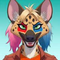 Bojack Style Hyena Harley.