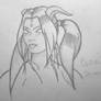 Draenei Female (sketch):Shandris