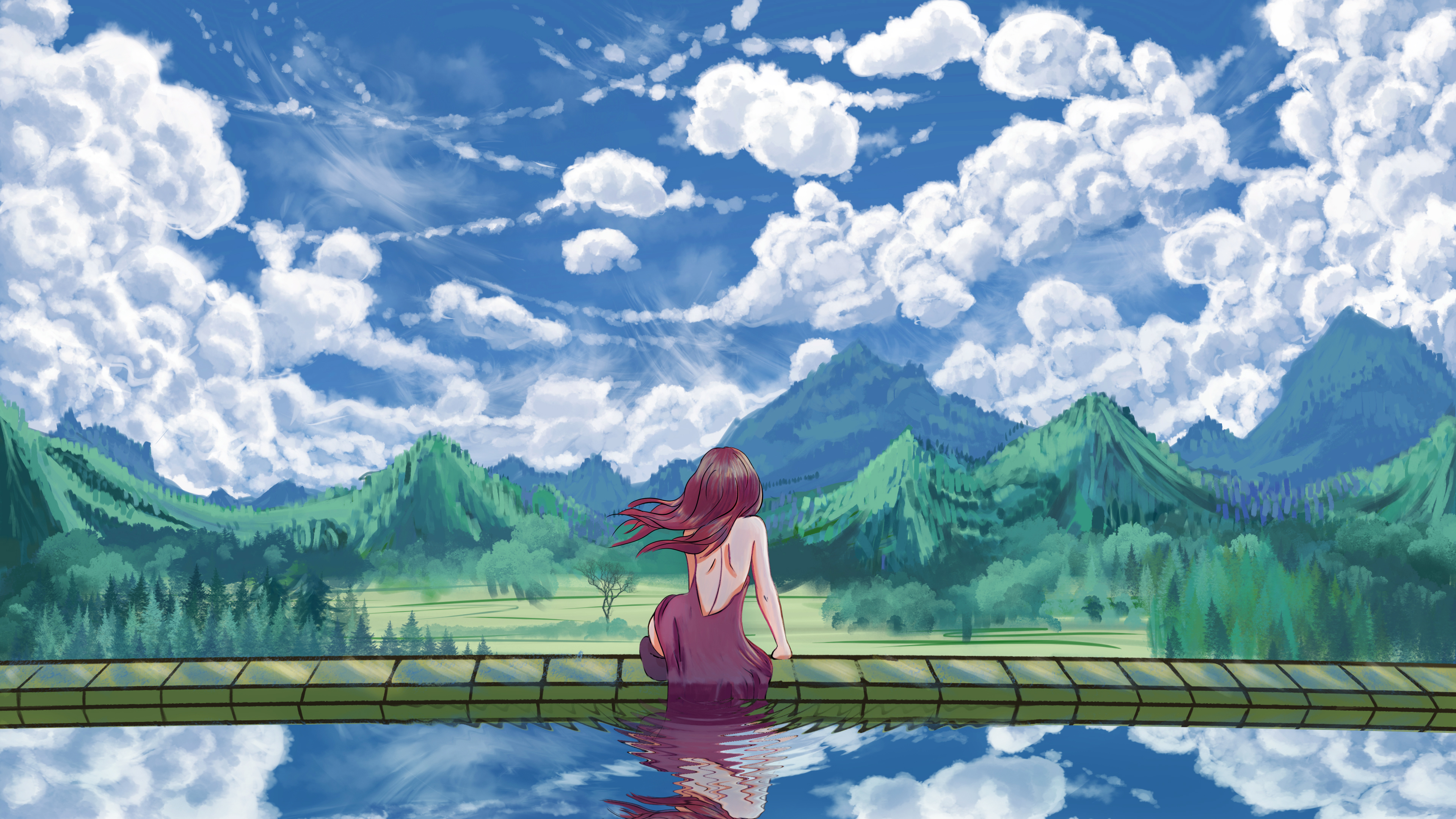 Hintergrund Anime (Anime background): Cùng chiêm ngưỡng những bức tranh nền Anime tuyệt đẹp, khiến bạn như lạc vào một thế giới đầy màu sắc và phép thuật. Hãy cùng đắm chìm và tận hưởng không khí của những bộ Anime ưa thích bằng những Hintergrund Anime đẹp mắt.