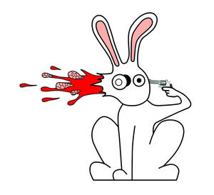 bunny bought a gun today