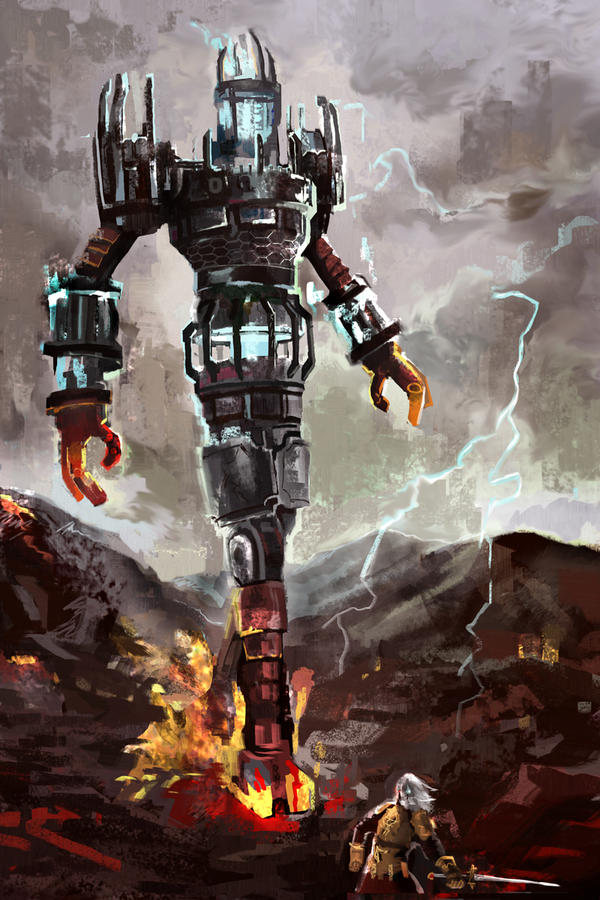 Fire Colossus by Raydiant on DeviantArt