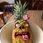 Zombie Luau Pineapple by kjas