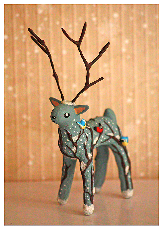 Winter Deer 2