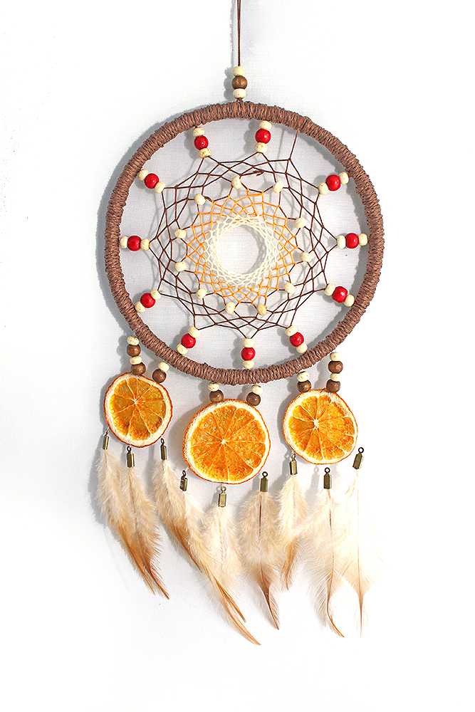 The orange dreamcatcher