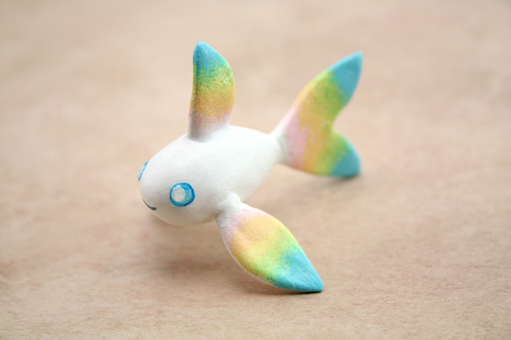 Rainbow Fish Figurine