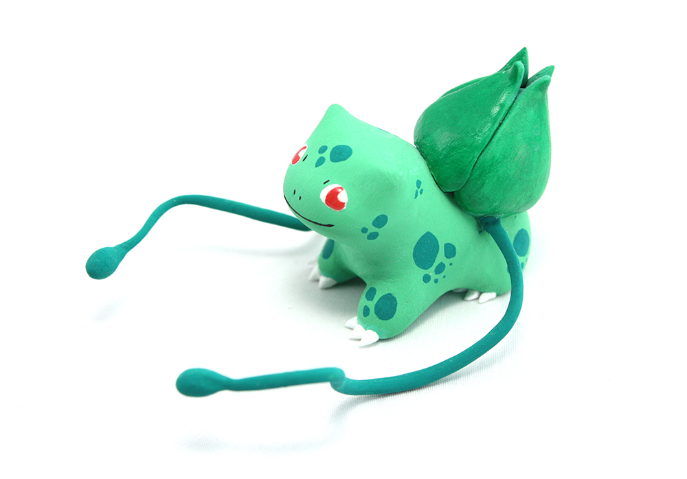 Attacking Bulbasaur Figurine