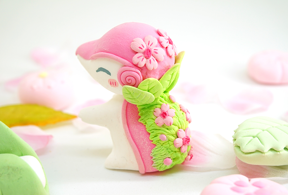 Flower Cyndaquil by Ailinn-Lein
