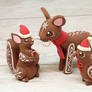 Gingerbread Christmas Animals