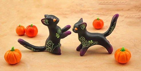 Halloween kitties II