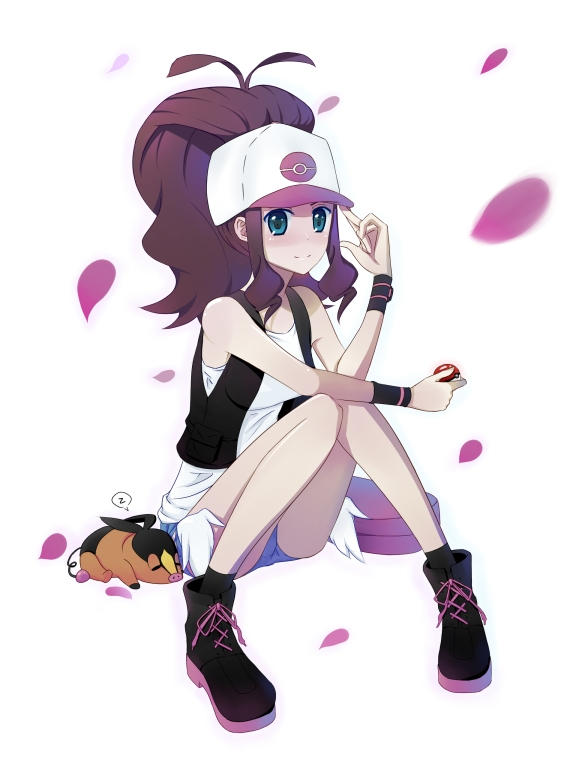 Pokemon Black White Sakura By Suikunart On Deviantart
