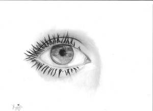 My first eye :3