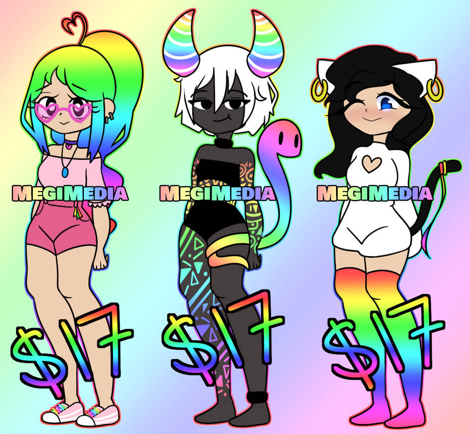 Rainbow Adoptables: Open