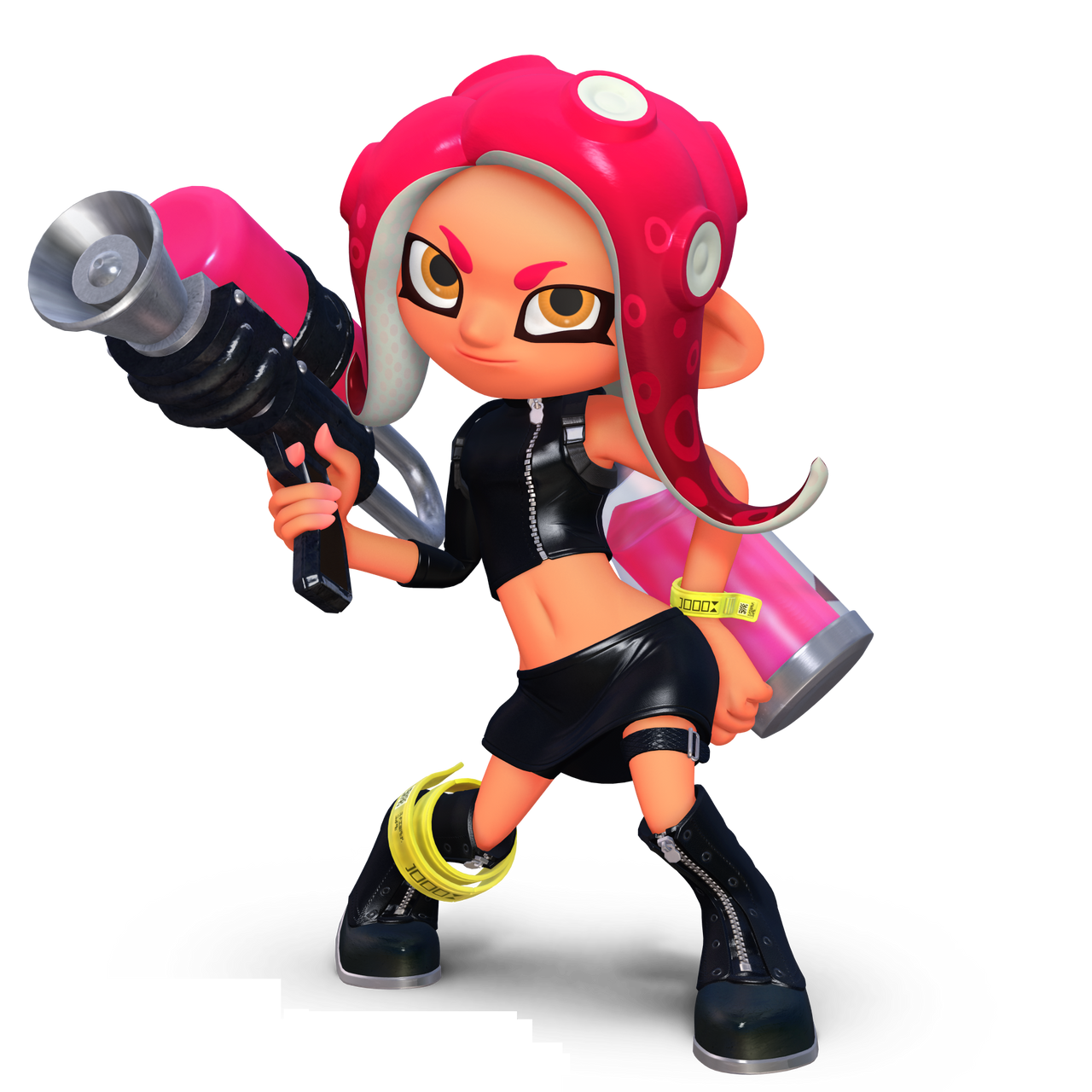 Super Smash Bros. Onslaught - Octoling-Female by pokemonabsol on DeviantArt
