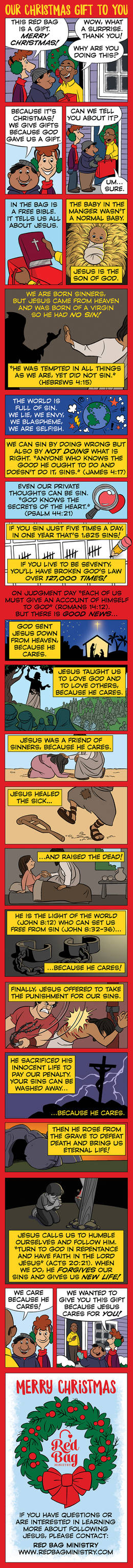 Mini-Comic for Red Bag Ministry