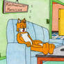Tails napping in living room