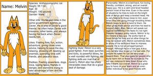 Melvin's character page