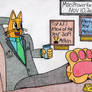 Melvin taking a break
