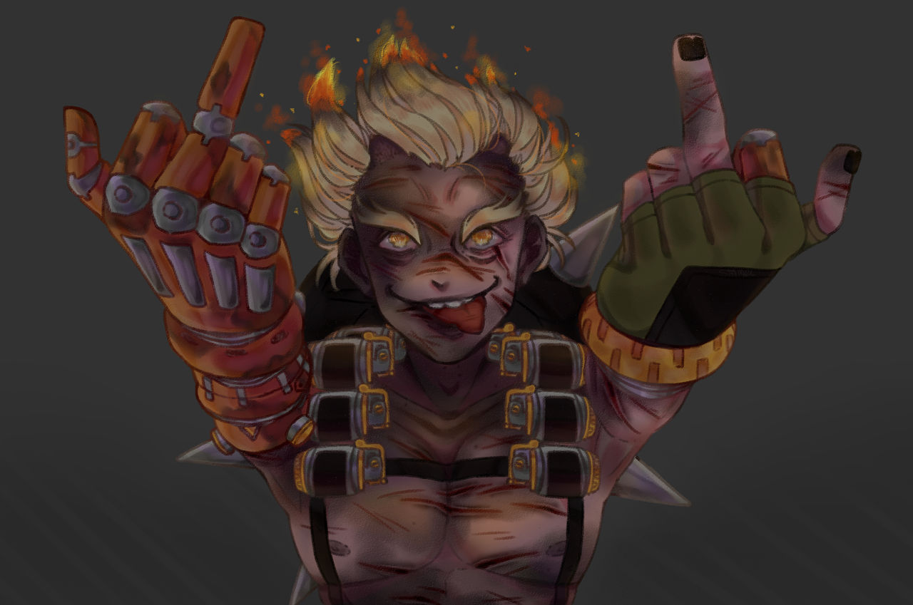 Junkrat Chain Junkrat by stamei on DeviantArt