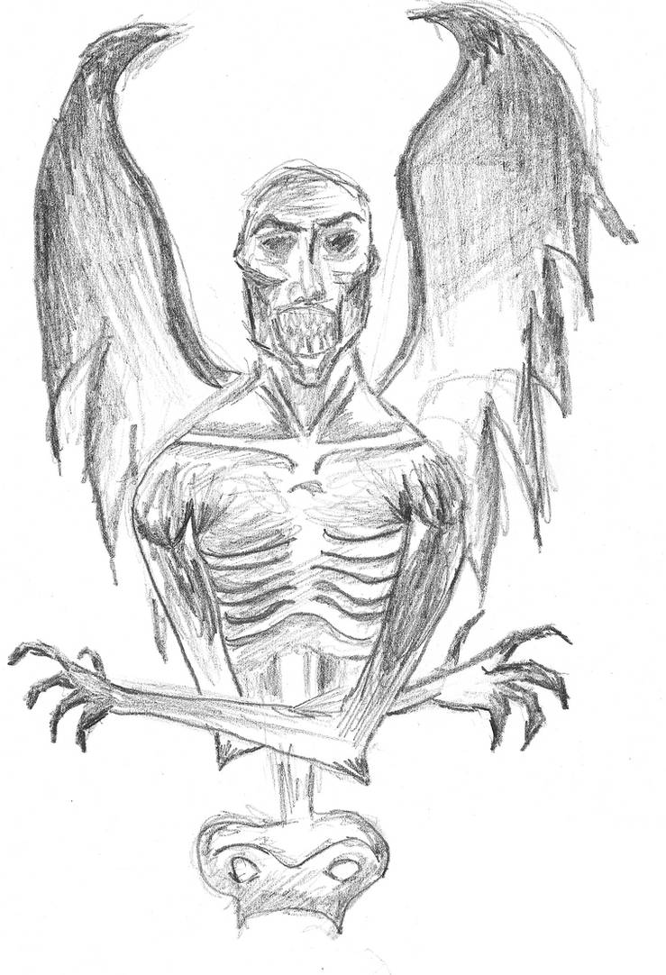 Skeleton Demon by qub1t on DeviantArt