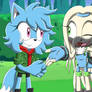 Kanday and Azura in Sonic X
