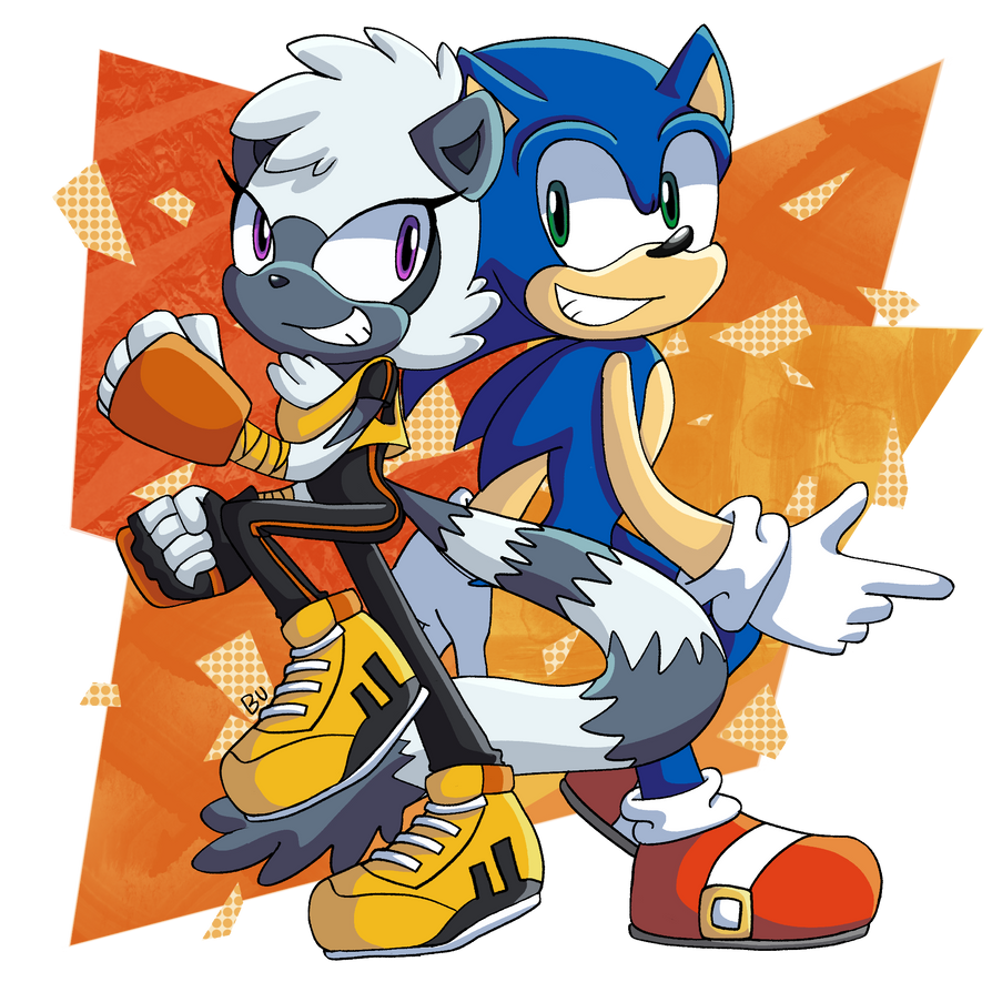 Tangle and Sonic! by BrenToDaBrens on DeviantArt
