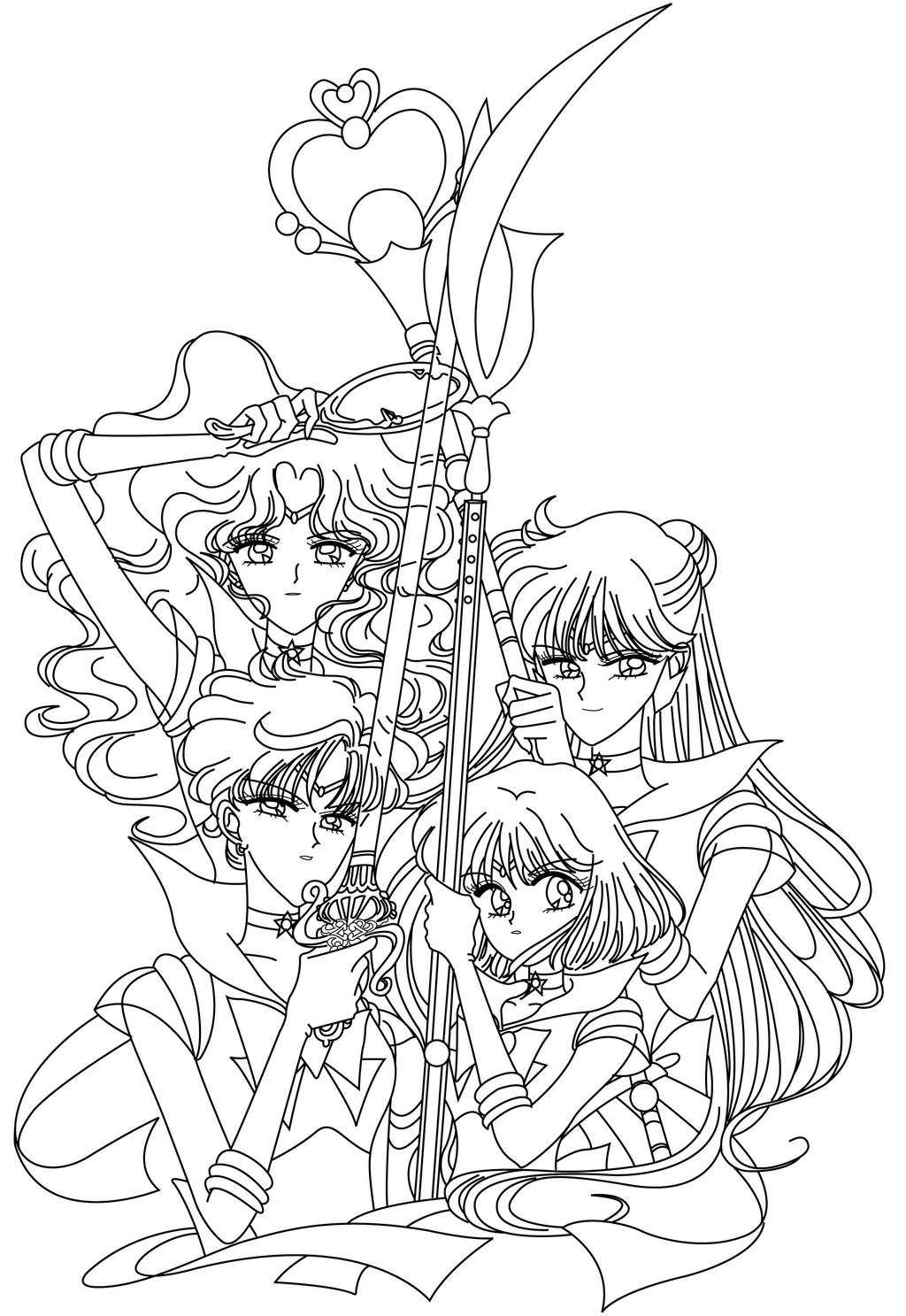 Outer Sailor Senshi Blank