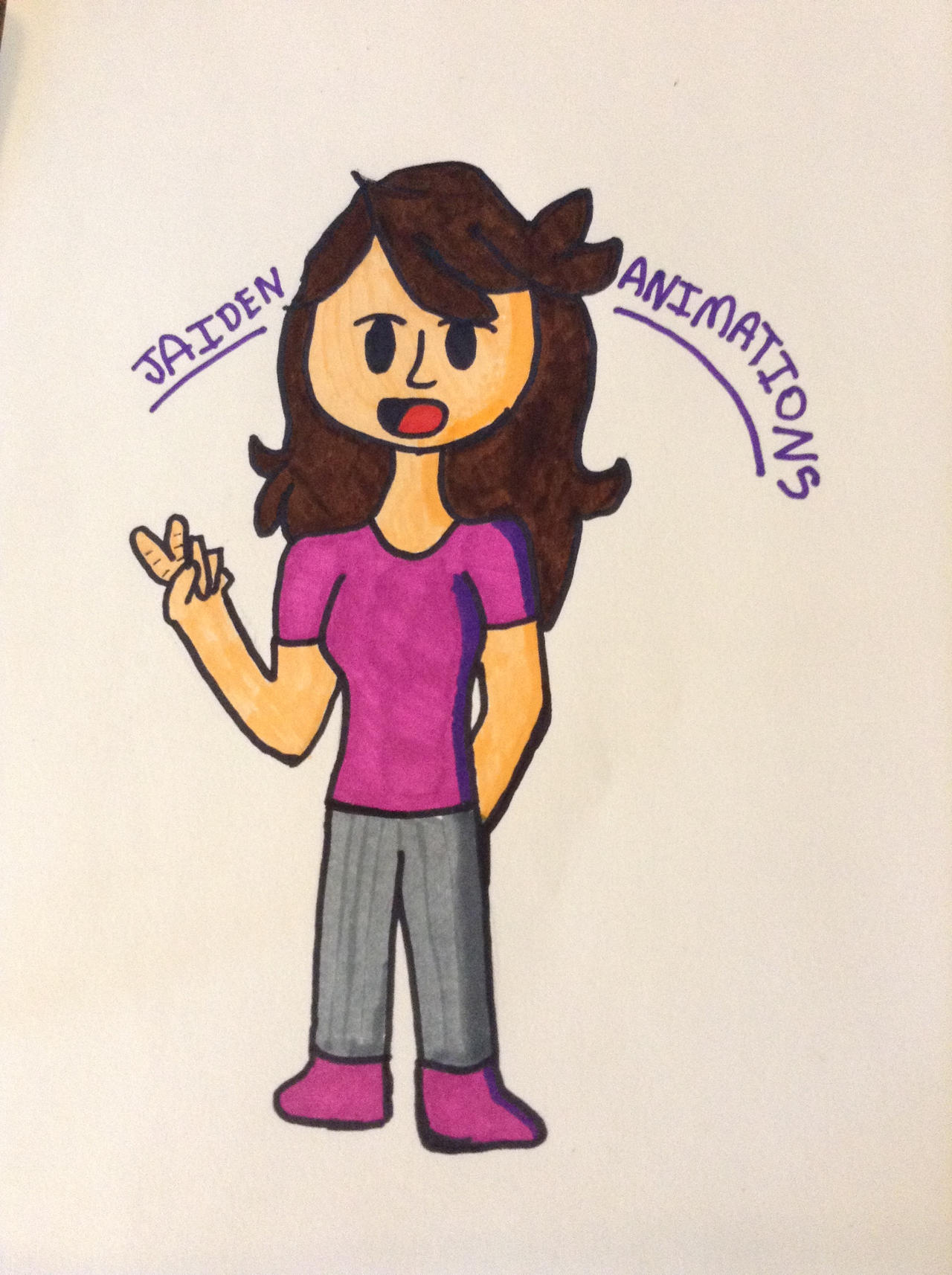 Jaiden Animations Fan Art by ArtsyJamerican on DeviantArt