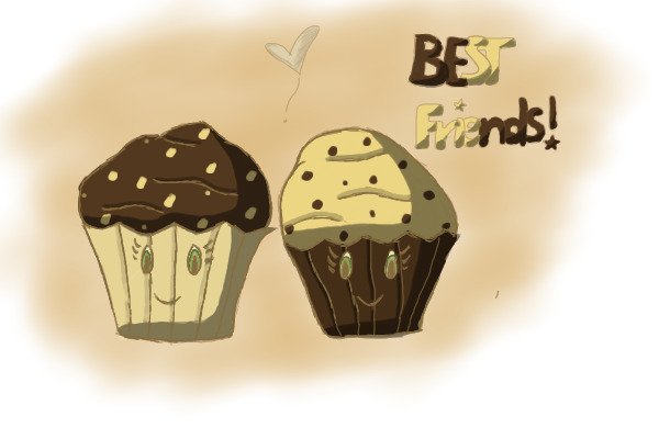 Best friends muffins