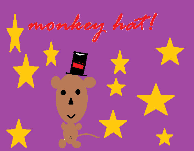 monkey top hat-Mr. Giggles by Echoing-DelCrystal on DeviantArt