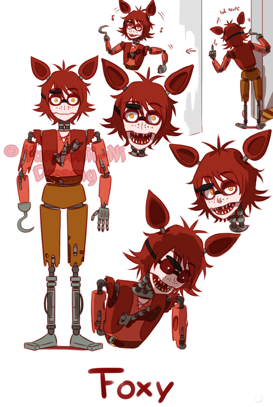 FNAF HUMAN VERSION Foxy By YumeChii NI On DeviantArt fnaf-human-version-foxy-by-yumechii-ni-on-deviantart