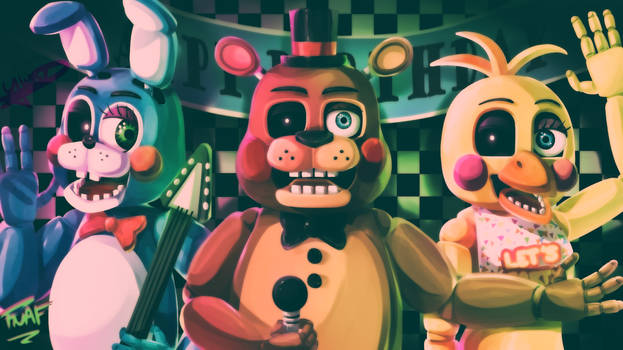 [FNAF SPEEDPAINT] THE TOY BAND