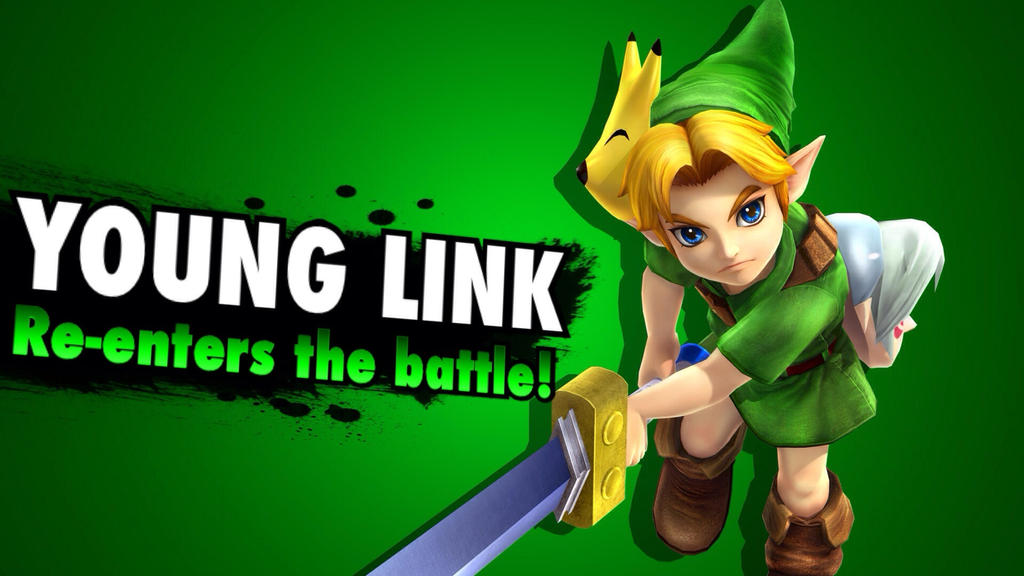 Super smash bros. for 3DS / Wii U - Young Link by Triforce-Knight95 on ...