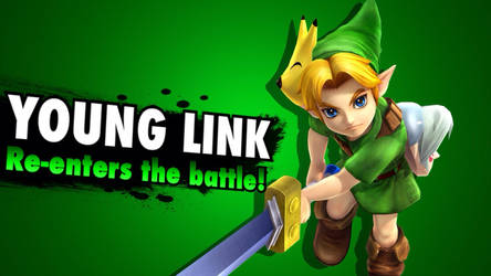 Super smash bros. for 3DS / Wii U - Young Link