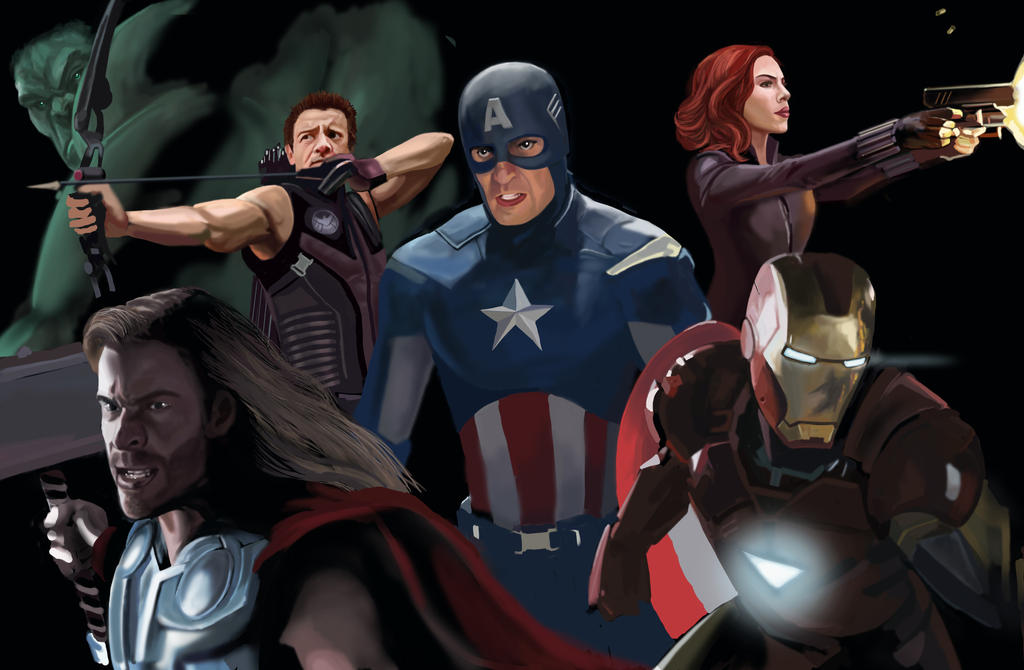 Avengers Assemble by Matryxx