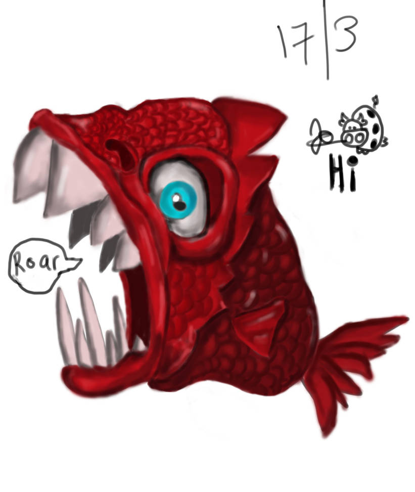 Zombie Fish by JoTyea on DeviantArt