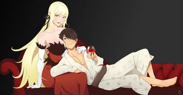 Monogatari Series - Kiss-Shot and Araragi